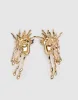 Fluid Metal Earrings sold by Urban Revivo