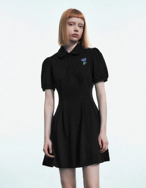 Flower Printed A-Line Dress made by Urban Revivo