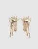 Fluid Metal Earrings sold by Urban Revivo