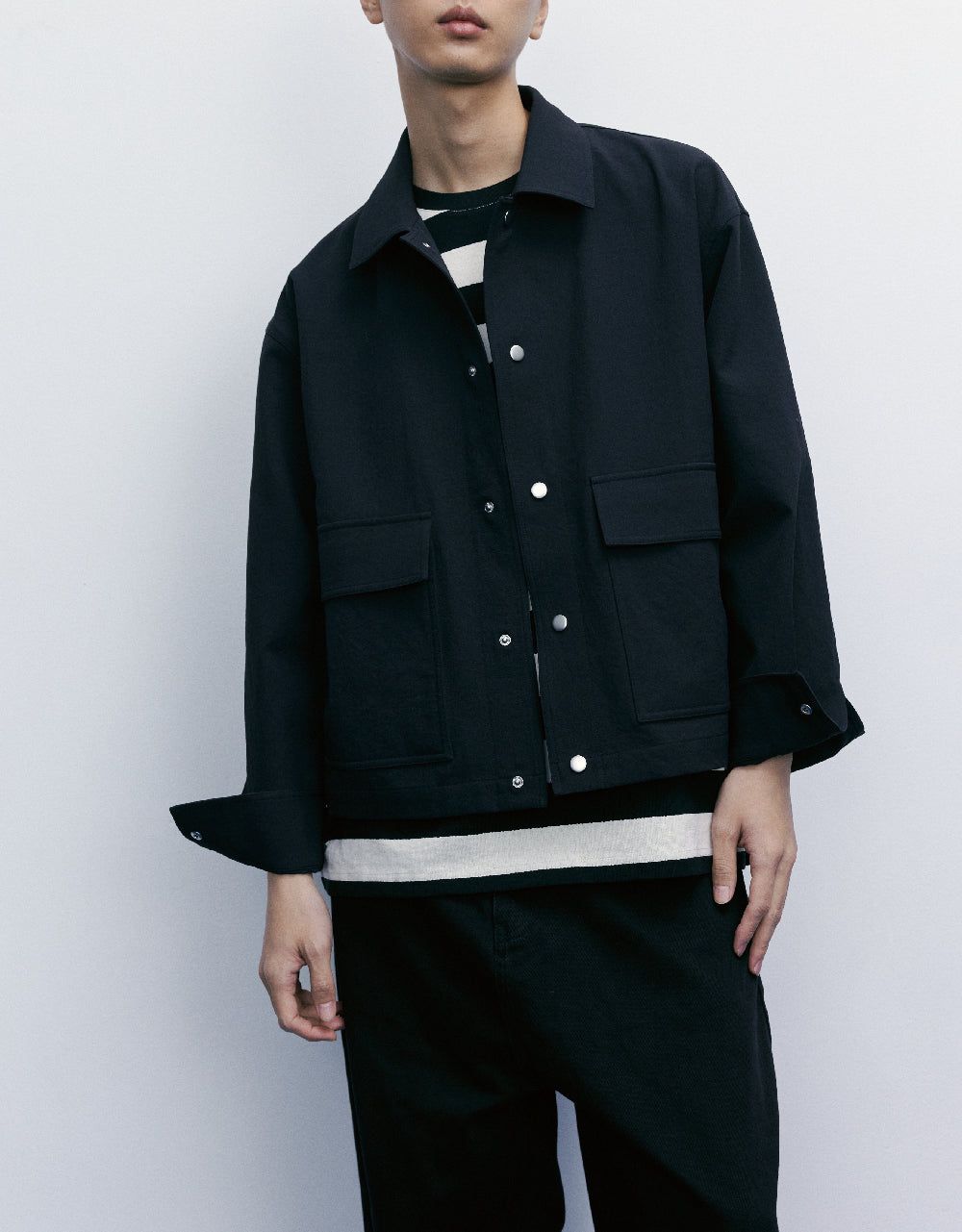 Loose Casual Jacket sold by Urban Revivo product image thumbnail 2
