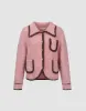 Multi-Pocket Furry Knitted Cardigan sold by Urban Revivo
