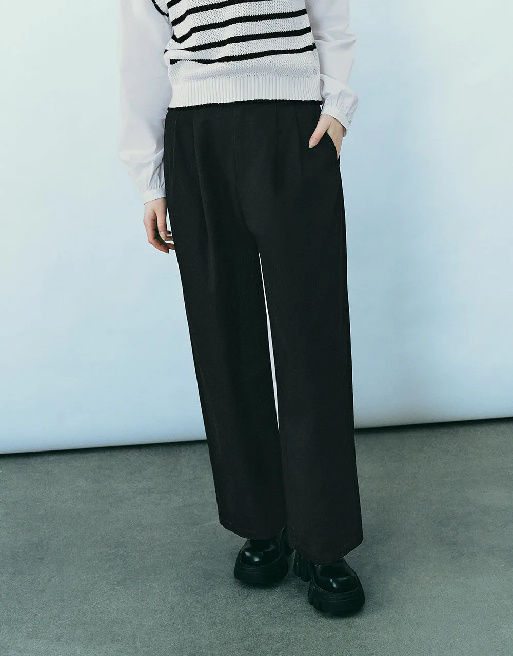 Wide-Leg Pants sold by Urban Revivo product image thumbnail 2