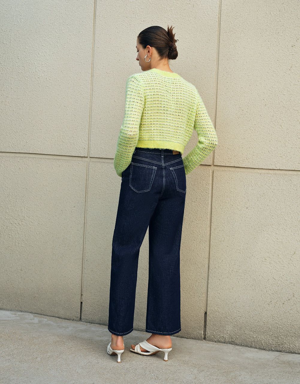 Cropped Knit Cardigan sold by Urban Revivo product image thumbnail 4