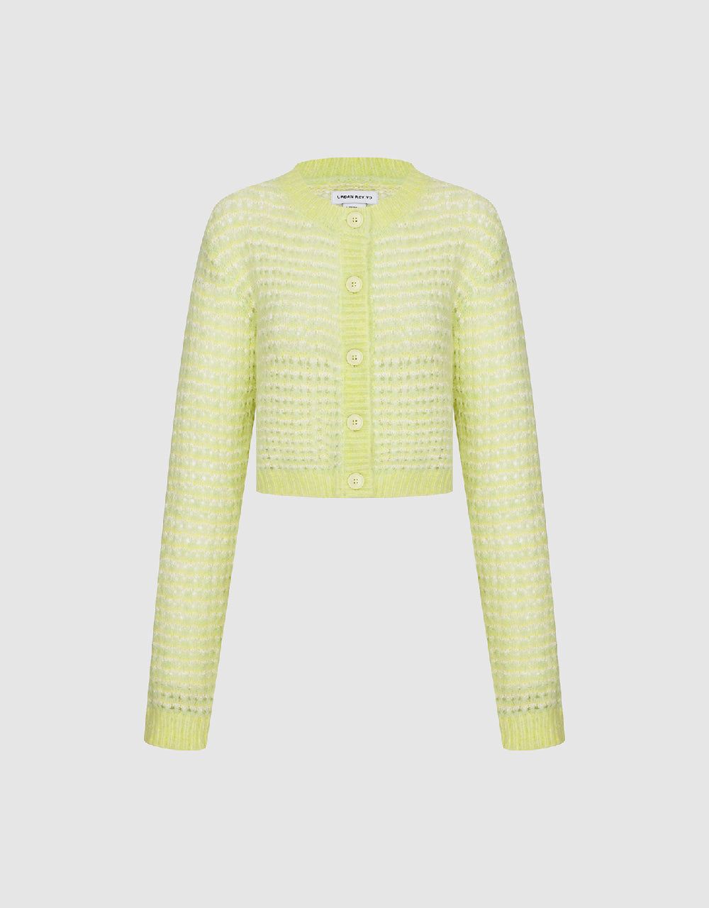 Cropped Knit Cardigan sold by Urban Revivo product image thumbnail 2