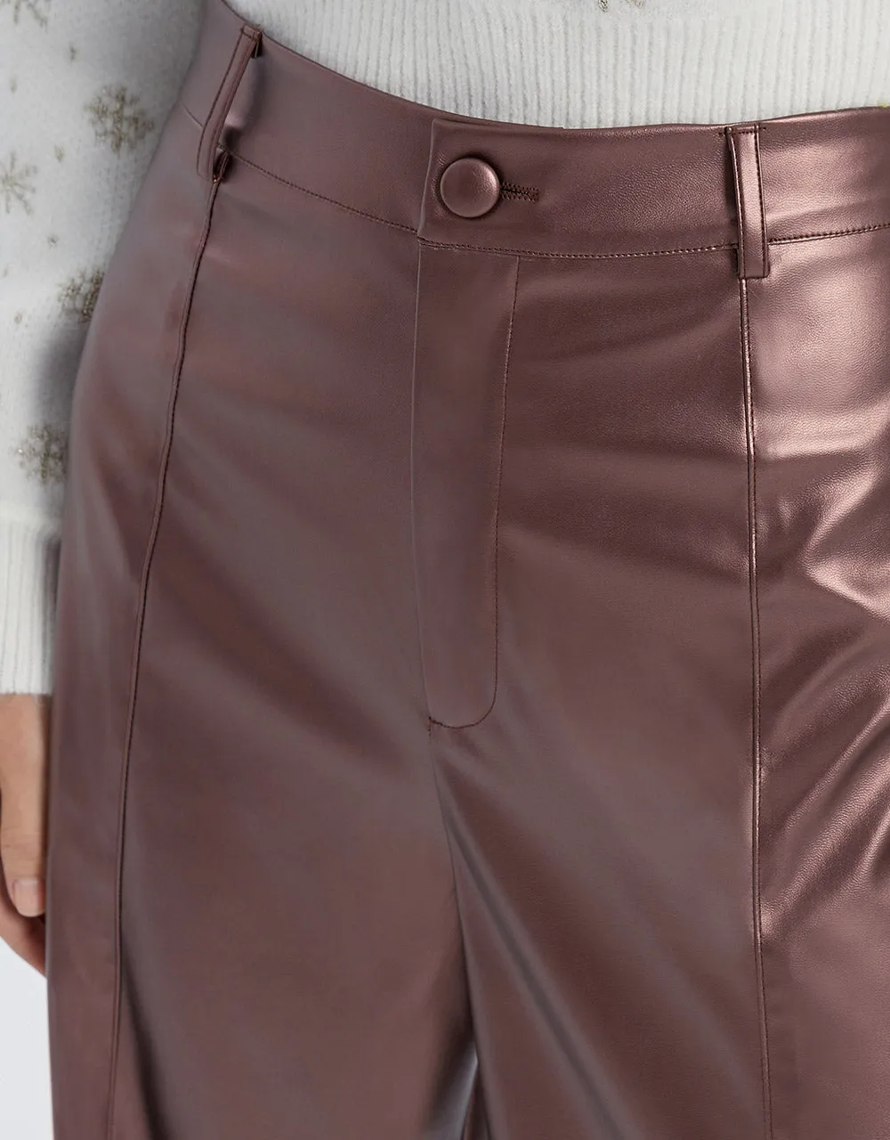 Vintage Style Wide Leg Pants sold by Urban Revivo product image thumbnail 5