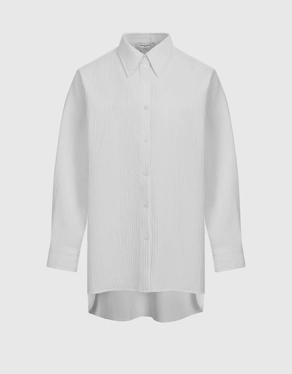 Loose Straight Shirt sold by Urban Revivo product image thumbnail 3