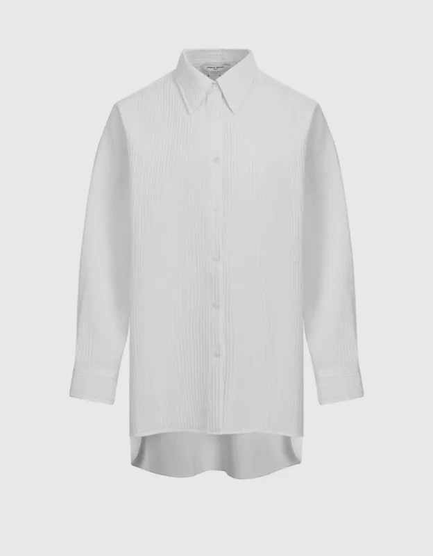 Loose Straight Shirt sold by Urban Revivo