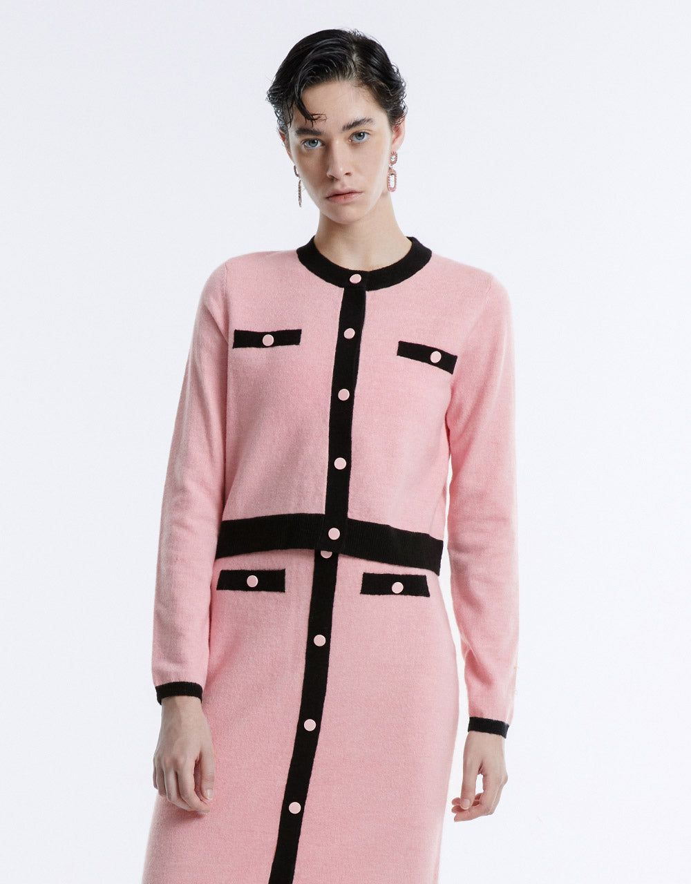 Contrast Color Cardigan sold by Urban Revivo