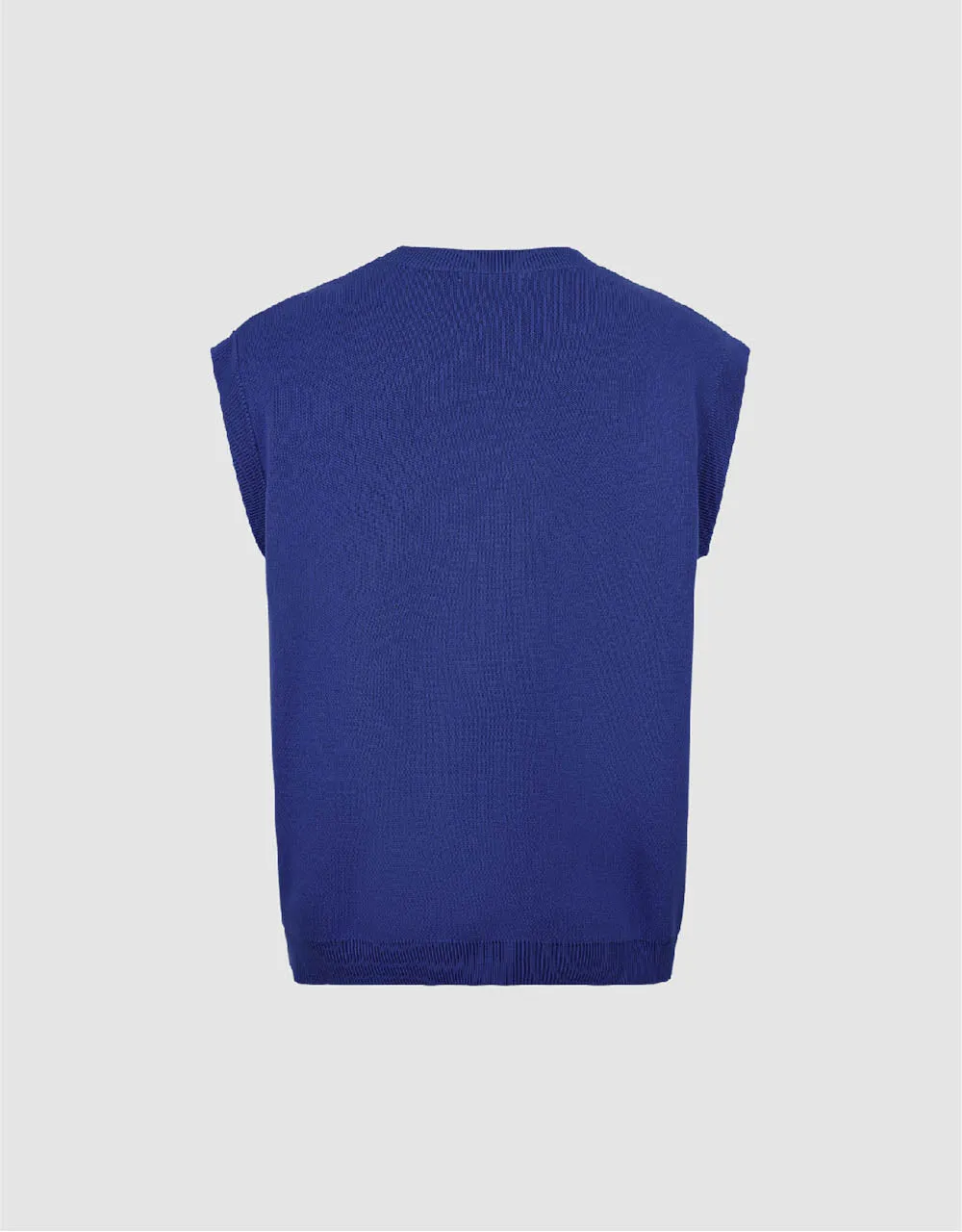 Crew Neck Knitted Tank Top sold by Urban Revivo product image thumbnail 5