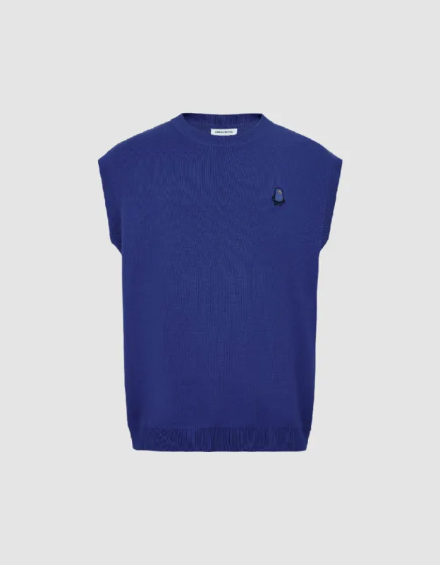 Crew Neck Knitted Tank Top sold by Urban Revivo