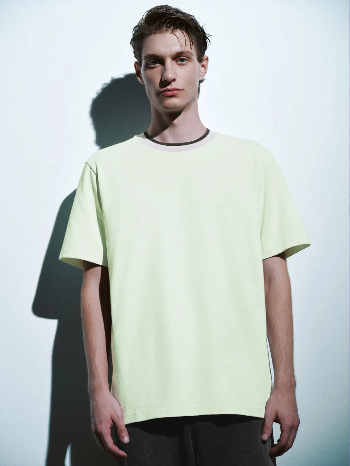 Crew Neck T-Shirt sold by Urban Revivo