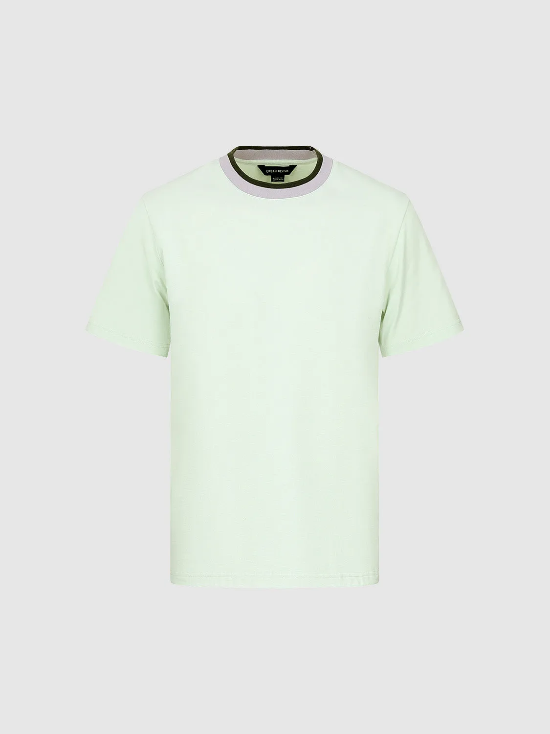 Crew Neck T-Shirt sold by Urban Revivo product image thumbnail 2