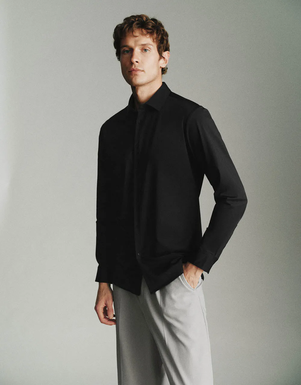 Button Up A-Line Shirt sold by Urban Revivo product image thumbnail 3