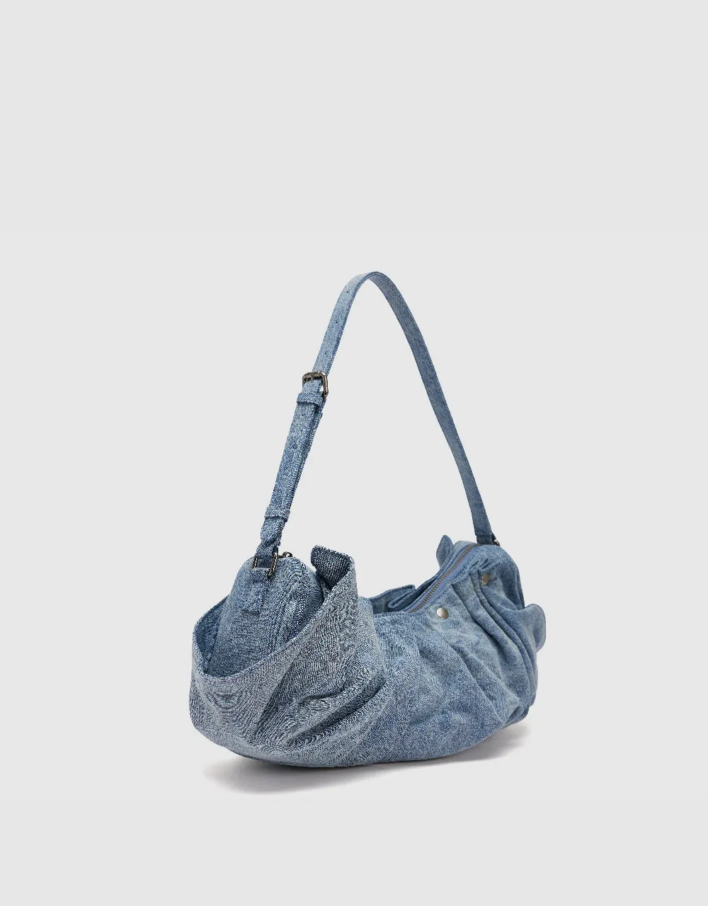 Denim Shoulder Bag sold by Urban Revivo product image thumbnail 3
