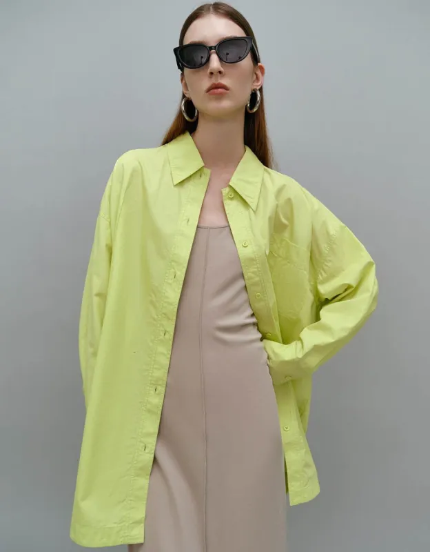 Button Up Loose Shirt sold by Urban Revivo