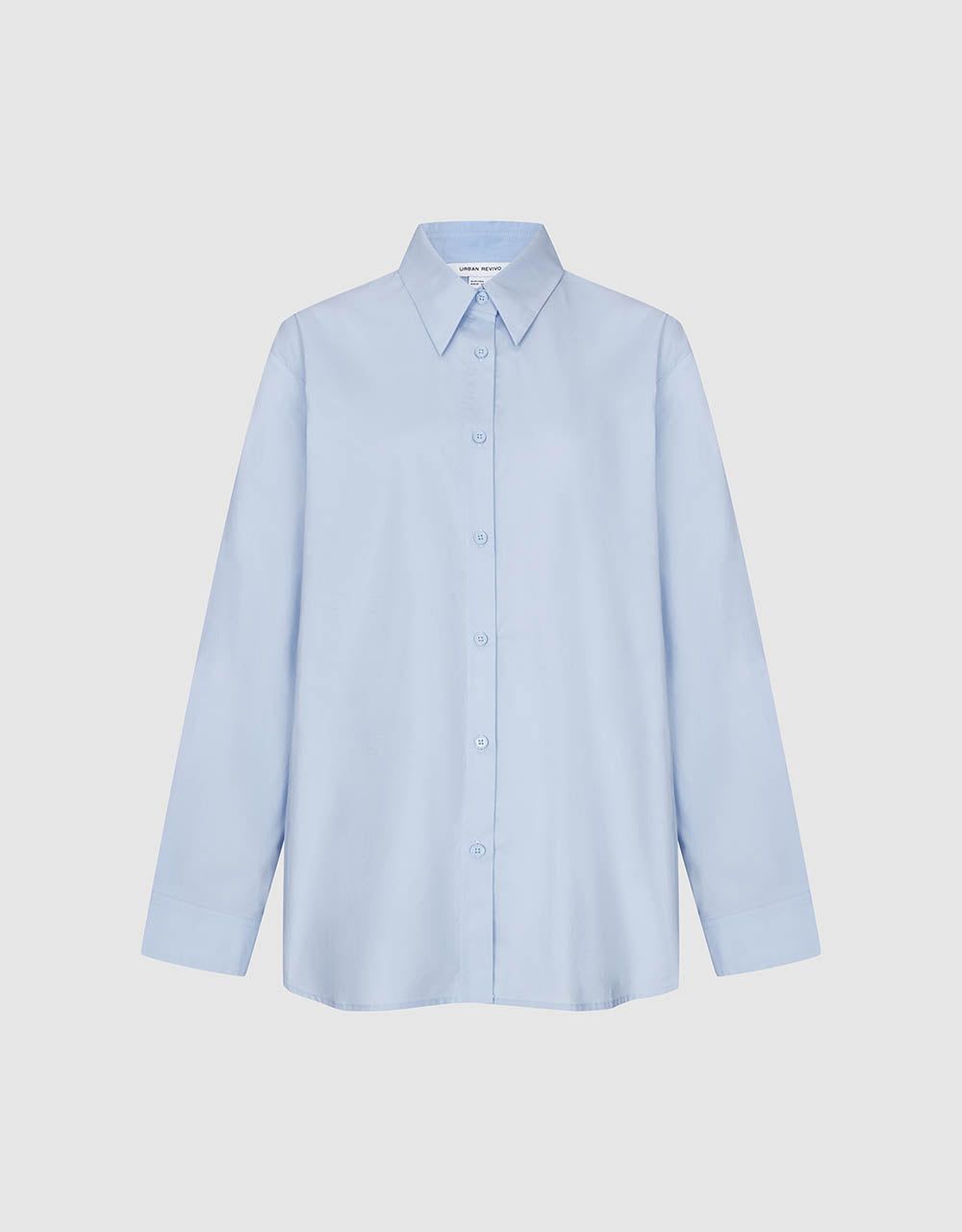 Striped Button Up Lapel Shirt sold by Urban Revivo product image thumbnail 2