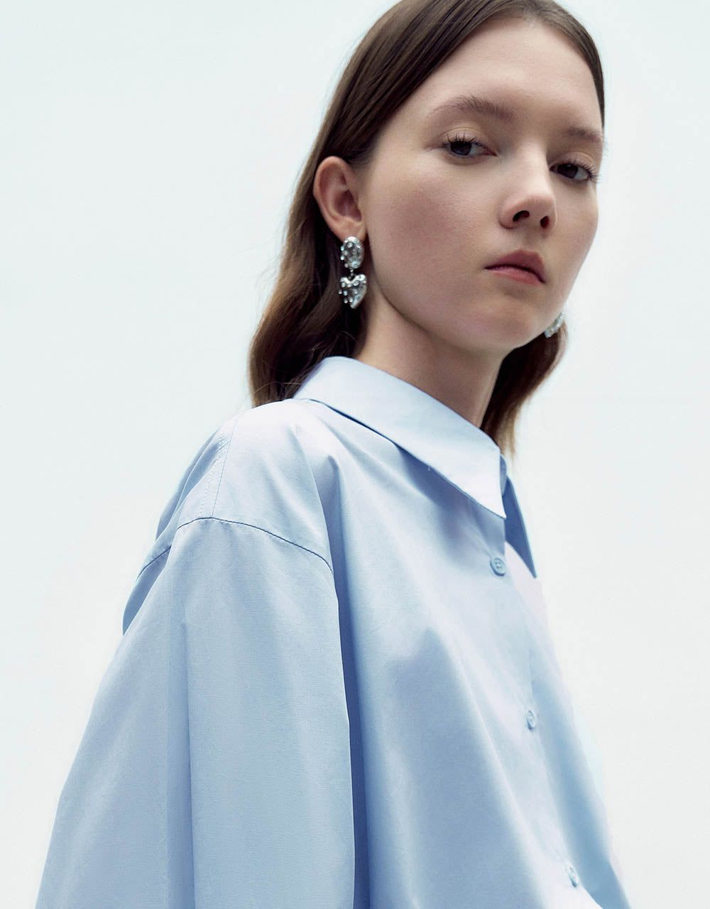 Striped Button Up Lapel Shirt sold by Urban Revivo product image thumbnail 5