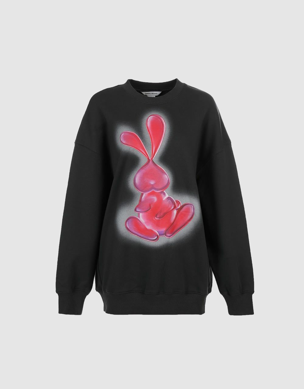Bunny Print Sweatshirt sold by Urban Revivo