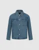 Button Up Straight Denim Jacket sold by Urban Revivo