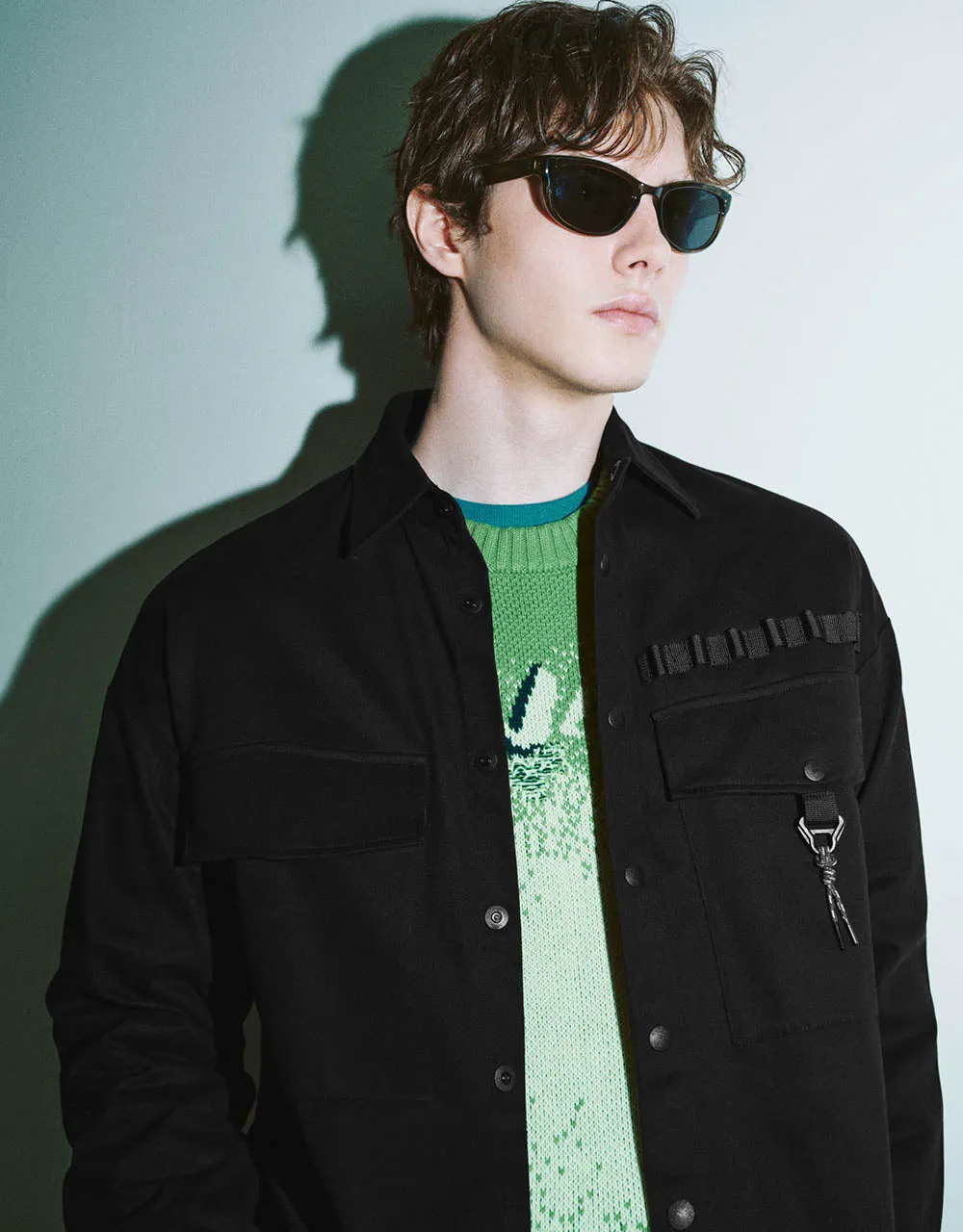 Button Up Straight Shirt sold by Urban Revivo product image thumbnail 5