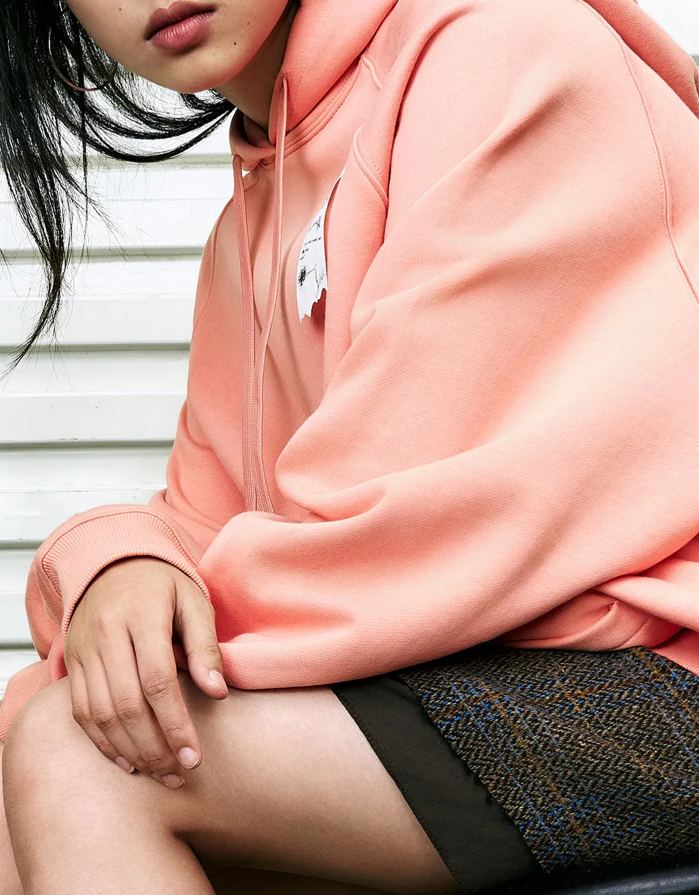 Raglan Sleeve Hooded Oversized Sweatshirt sold by Urban Revivo product image thumbnail 5