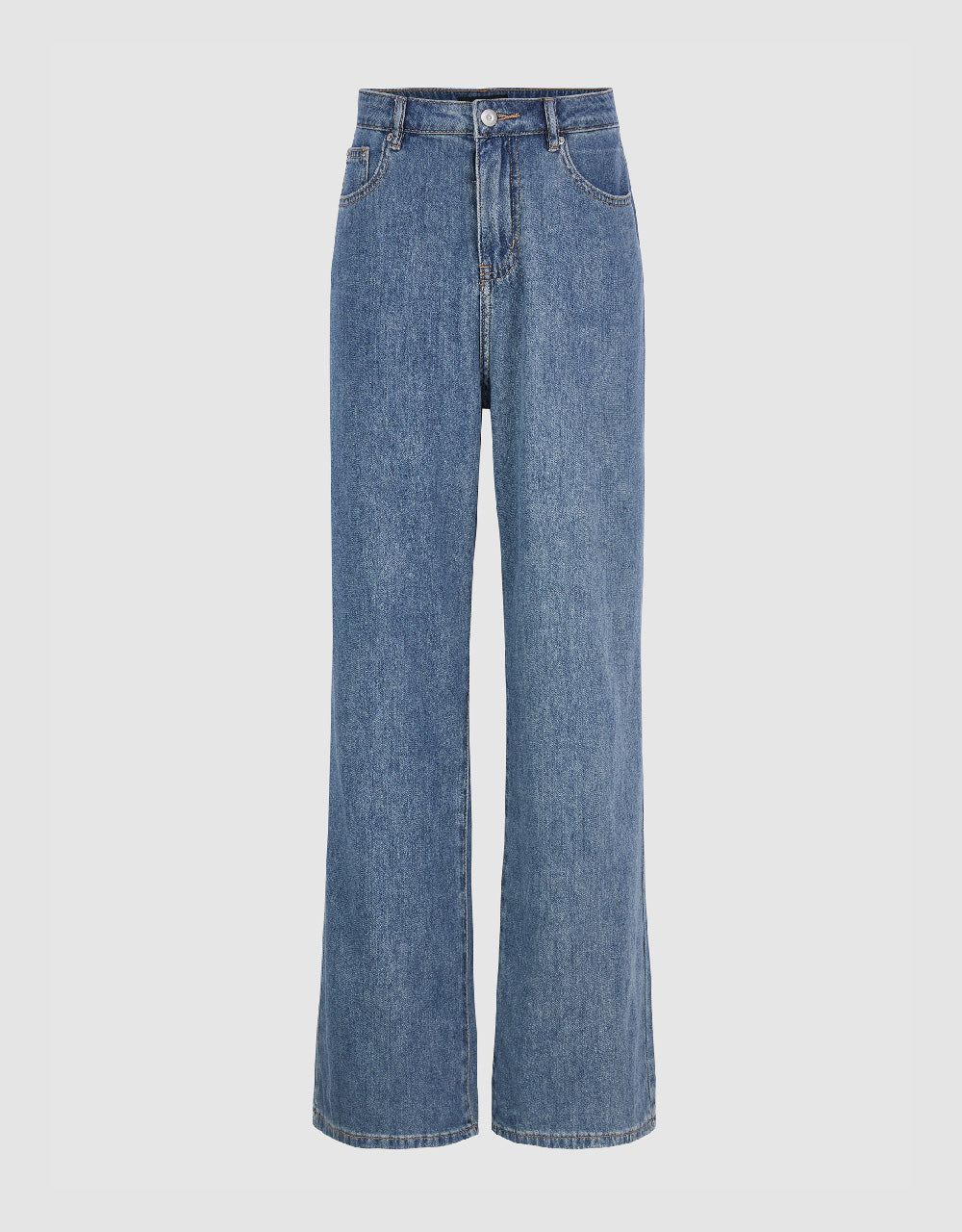Wide-Leg Jeans sold by Urban Revivo product image thumbnail 3