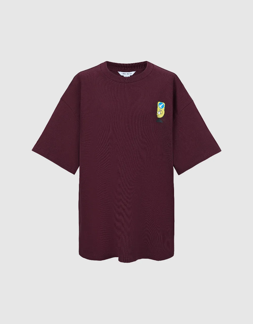 Crew Neck Loose T-Shirt sold by Urban Revivo product image thumbnail 4