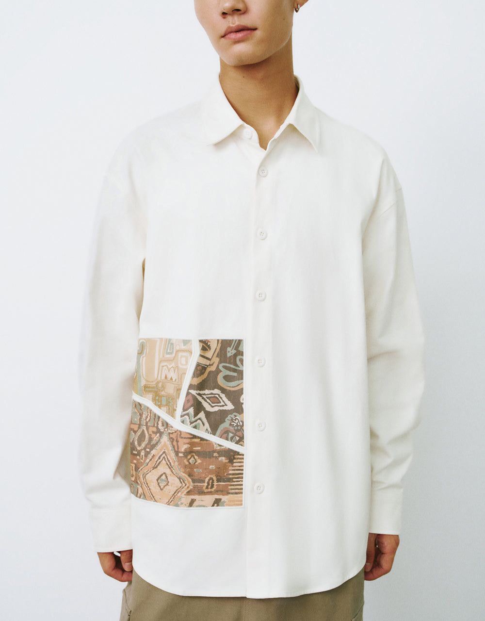 Printed Loose Shirt sold by Urban Revivo product image thumbnail 2