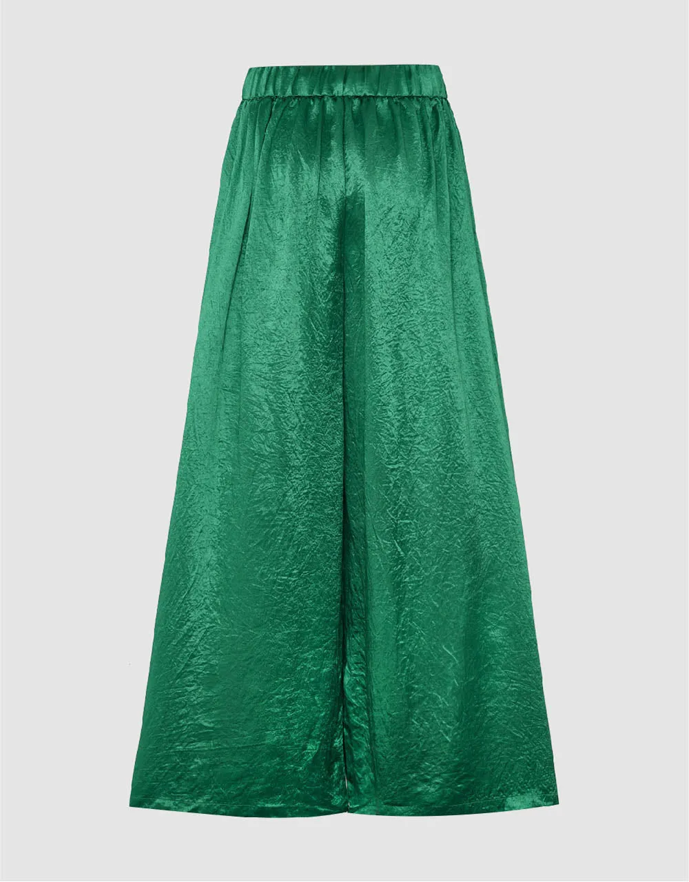 Elastic Waist Wide-Leg Pants sold by Urban Revivo product image thumbnail 3