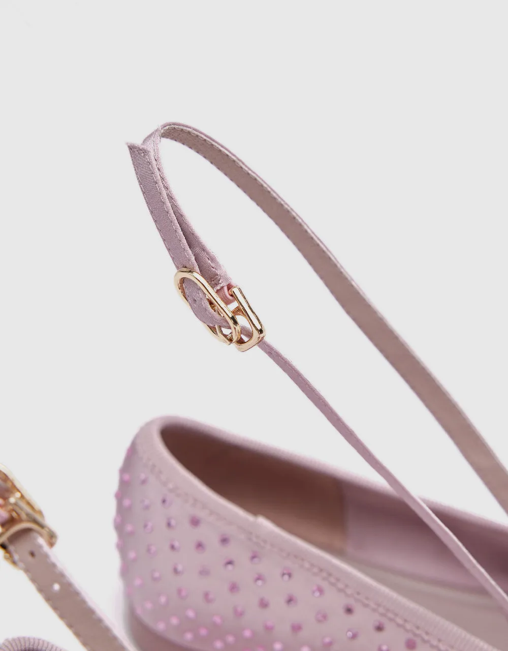 Rhinestone Décor Round Toe Pumps sold by Urban Revivo product image thumbnail 5