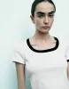 U Neck Knitted Skinny T-Shirt sold by Urban Revivo