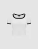 U Neck Knitted Skinny T-Shirt sold by Urban Revivo