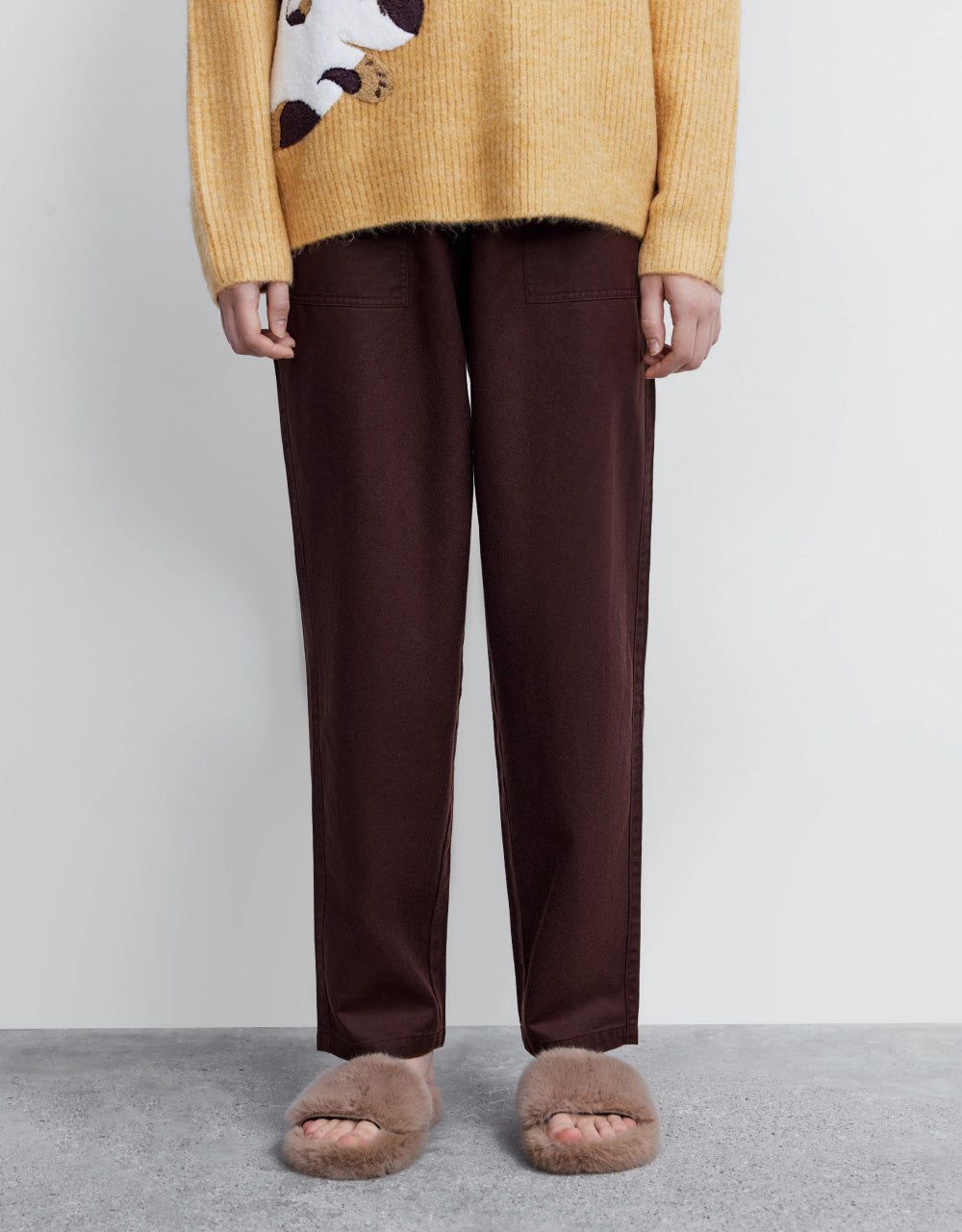 High Waist Carrot Fit Pants sold by Urban Revivo product image thumbnail 2