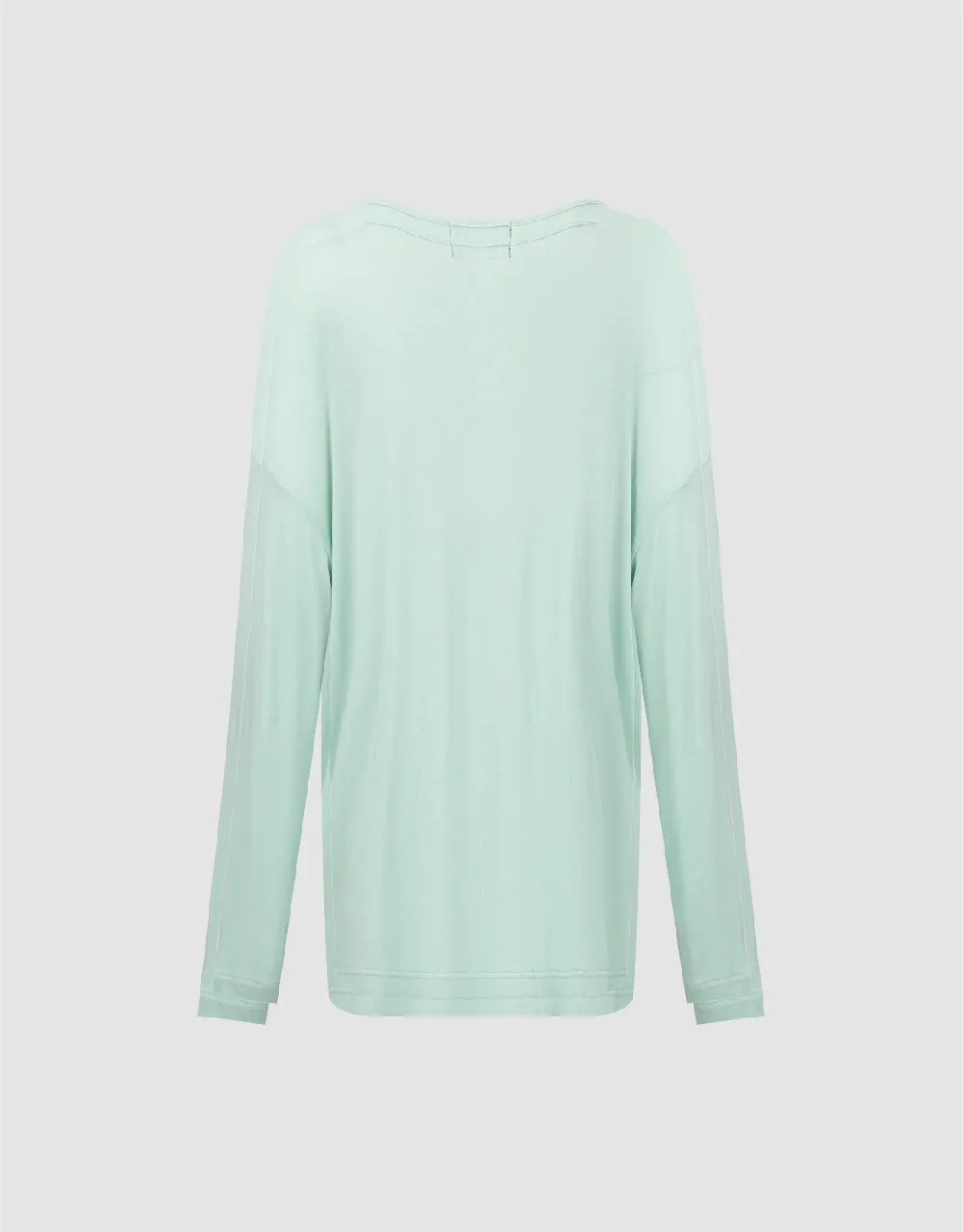 Twist Front V-Neck Loose T-Shirt sold by Urban Revivo product image thumbnail 5