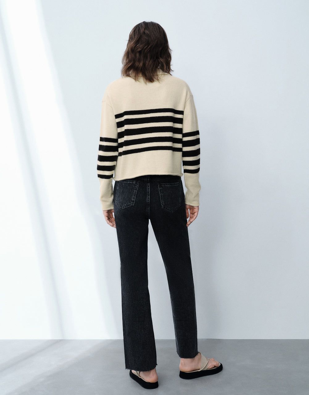 Tie Front Knitted T-Shirt sold by Urban Revivo product image thumbnail 4