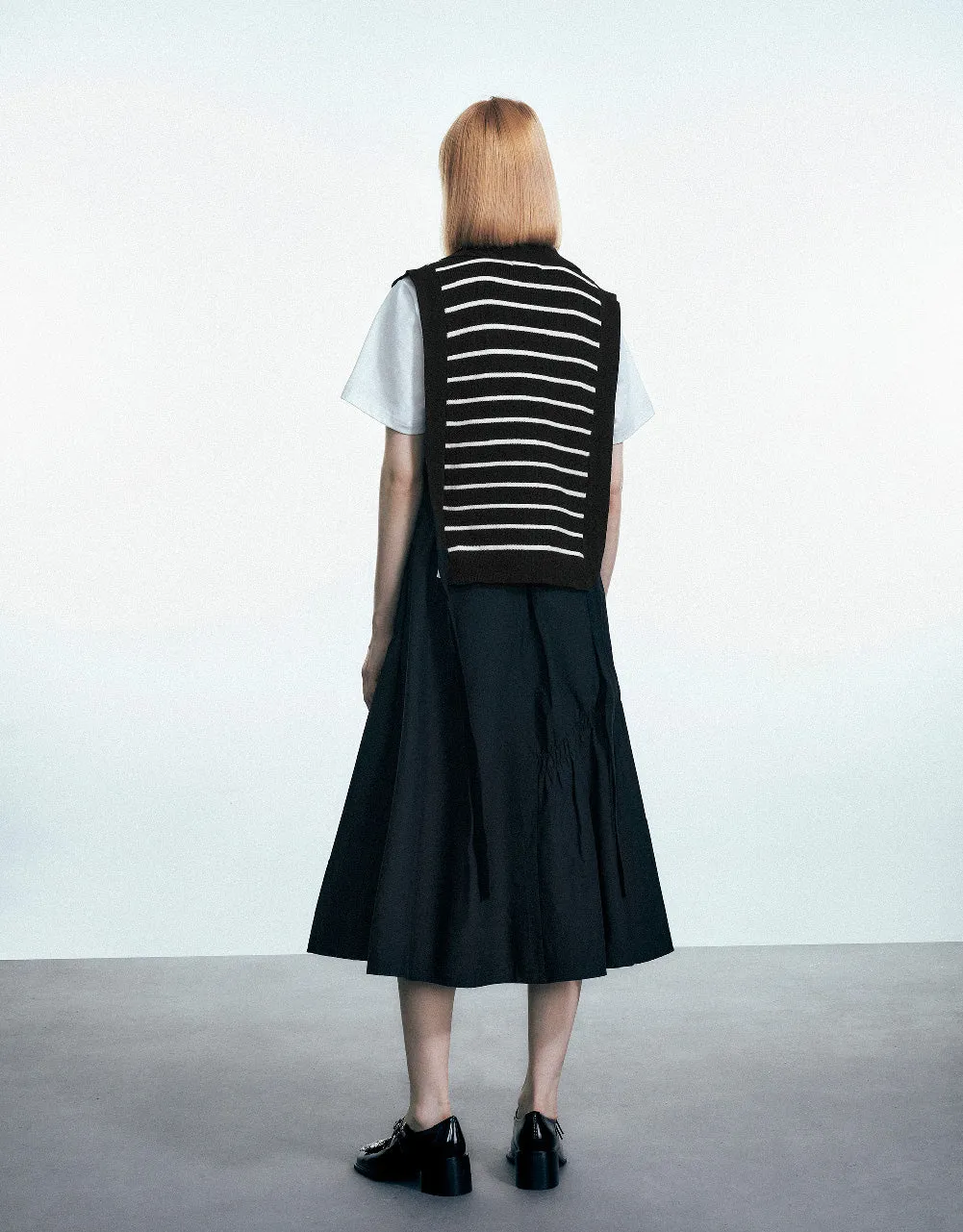 Striped Knitted Vest sold by Urban Revivo product image thumbnail 4