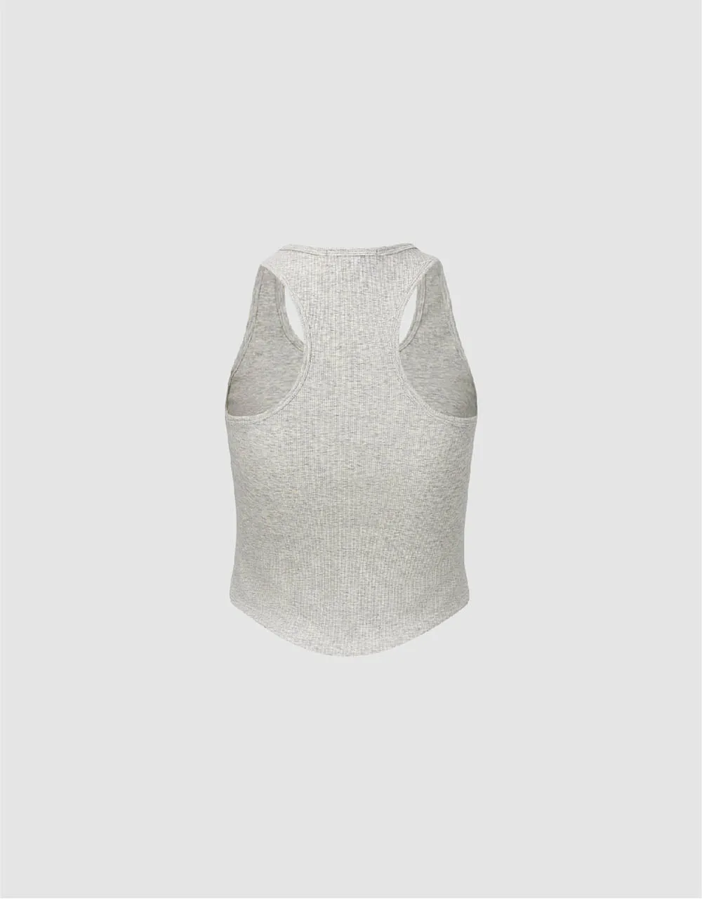 U Neck Skinny Tank Top sold by Urban Revivo product image thumbnail 5