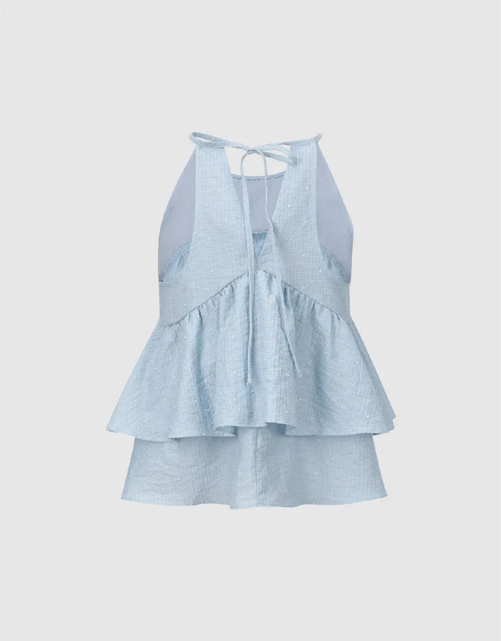 Sleeveless Crew Neck Blouse sold by Urban Revivo product image thumbnail 5