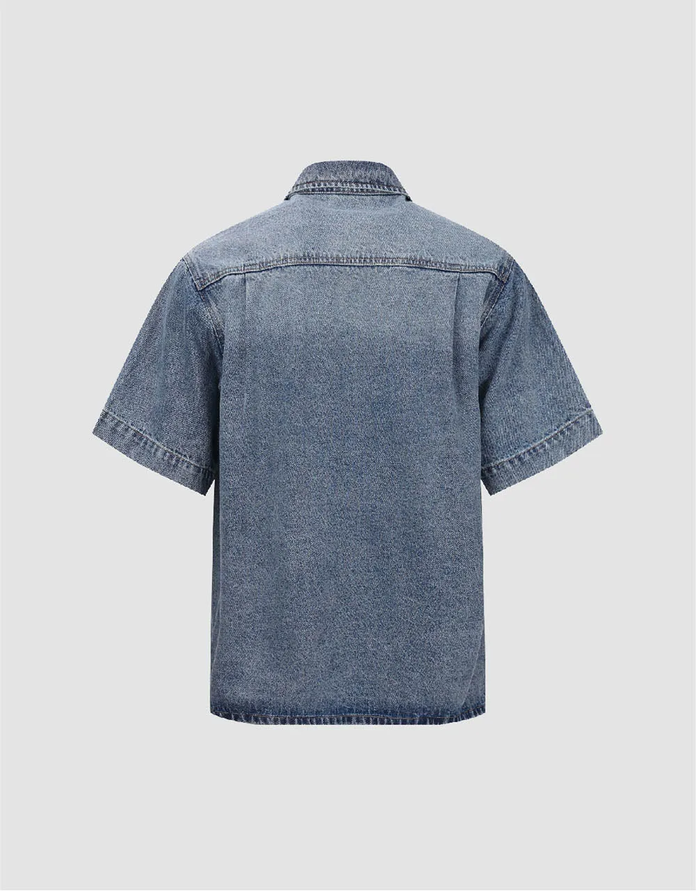 Loose Denim Shirt sold by Urban Revivo product image thumbnail 5