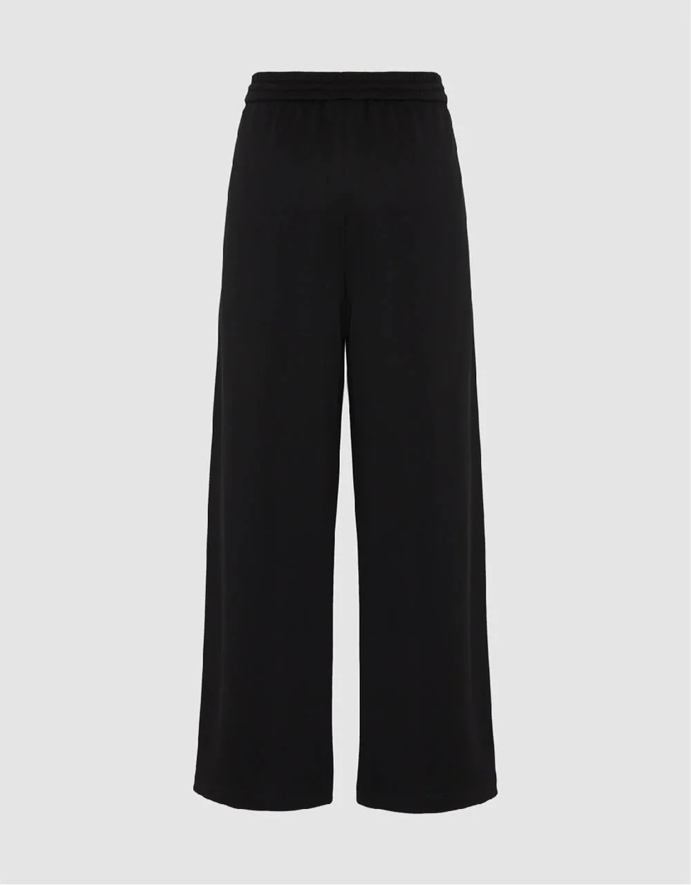 Drawstring Waist Knitted Wide-Leg Pants sold by Urban Revivo product image thumbnail 3
