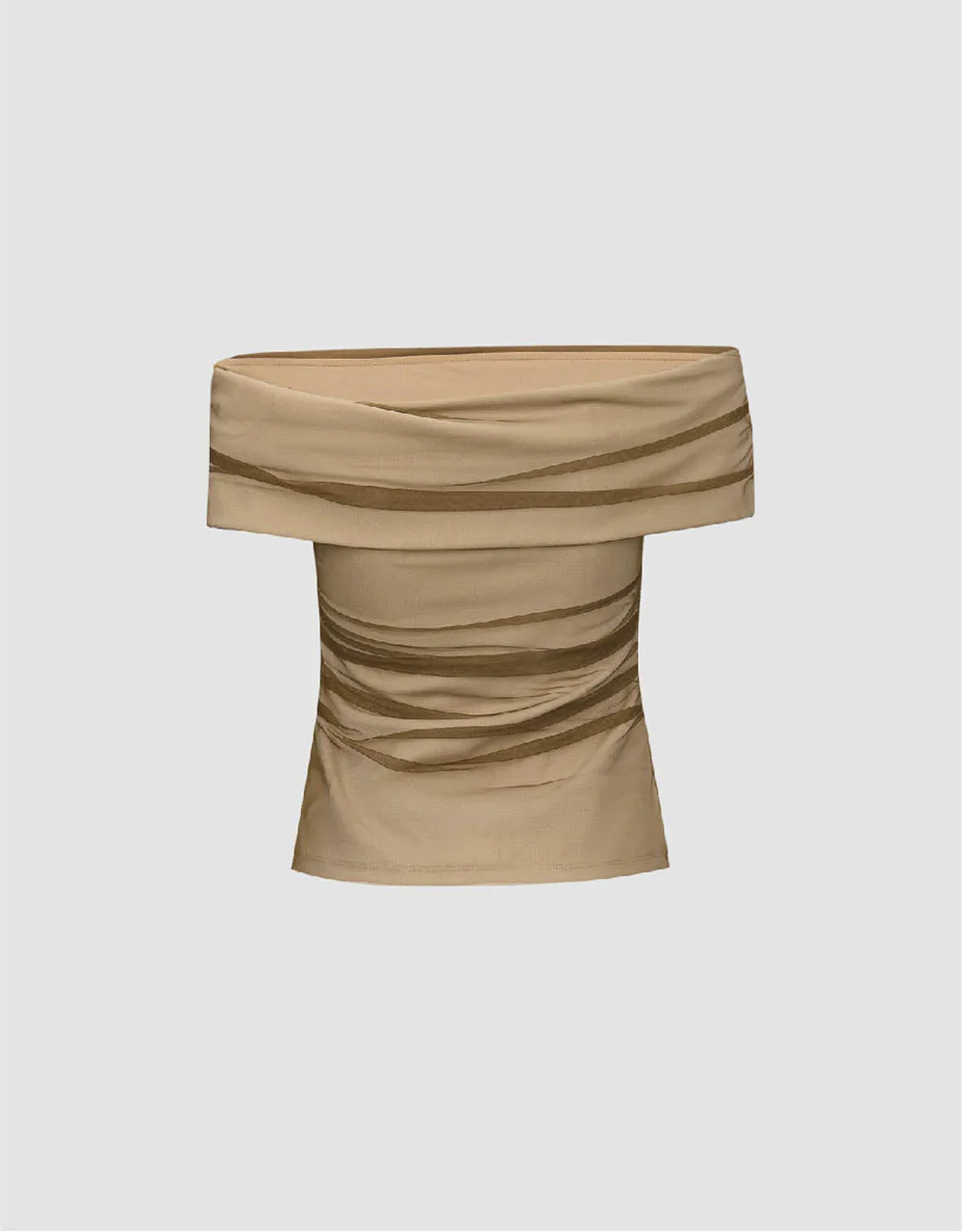 Ruched Skinny Knitted Bandeau sold by Urban Revivo product image thumbnail 5