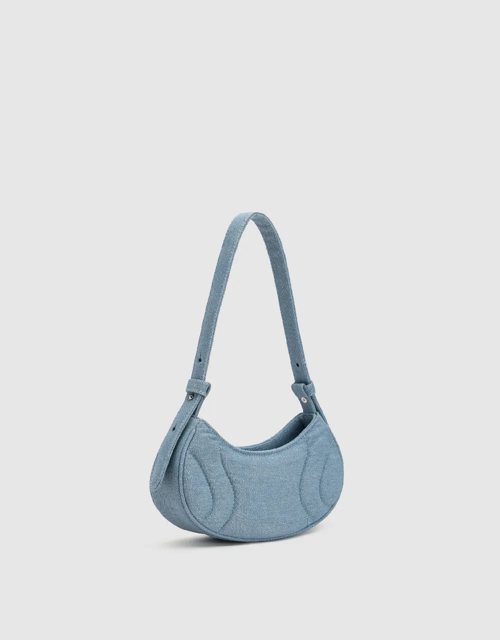 Denim Shoulder Bag sold by Urban Revivo product image thumbnail 3