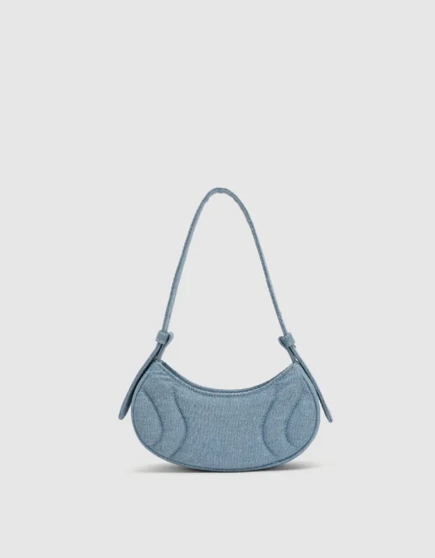 Denim Shoulder Bag sold by Urban Revivo