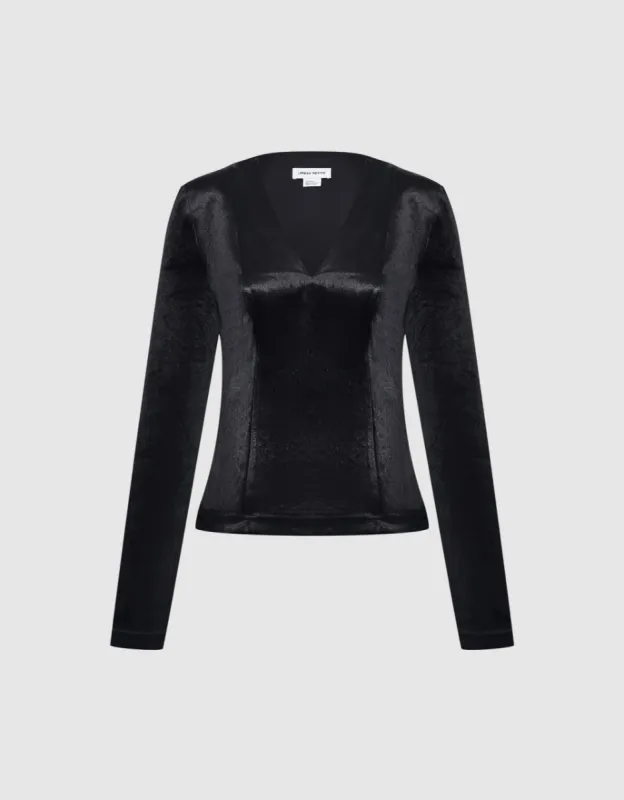 V-Neck Skater T-Shirt sold by Urban Revivo