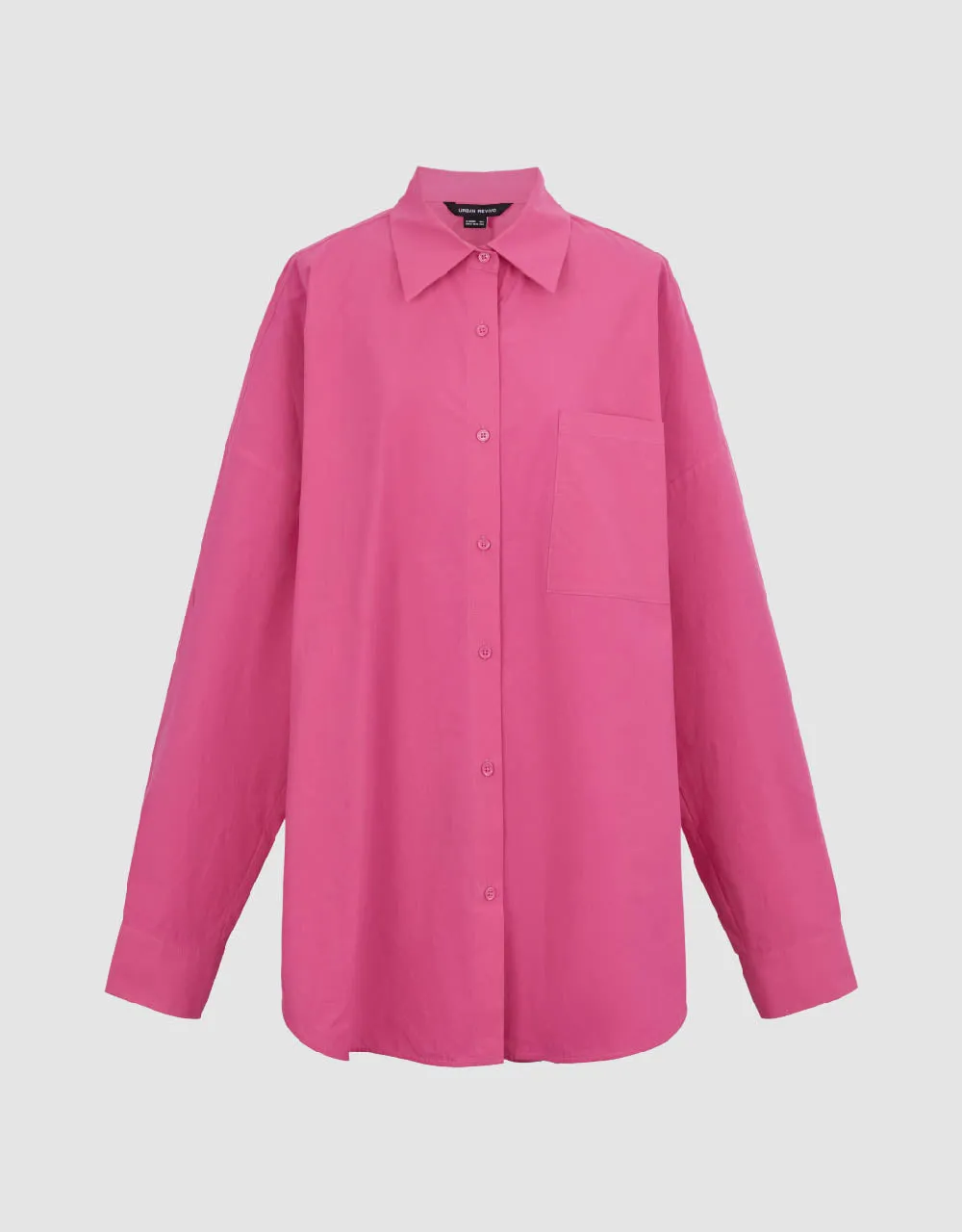 Button Up Loose Shirt sold by Urban Revivo product image thumbnail 2