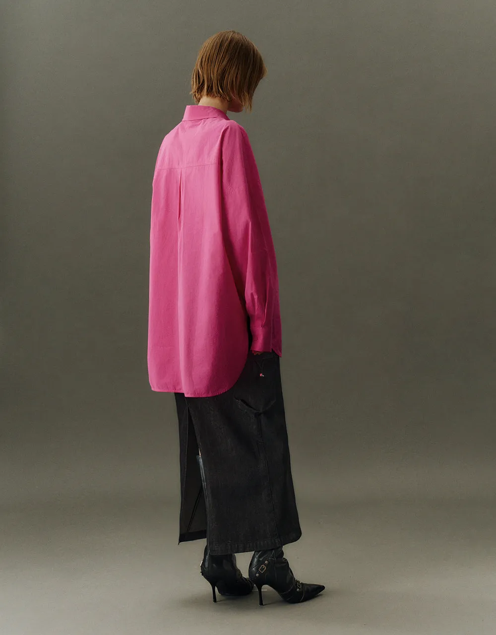 Button Up Loose Shirt sold by Urban Revivo product image thumbnail 5