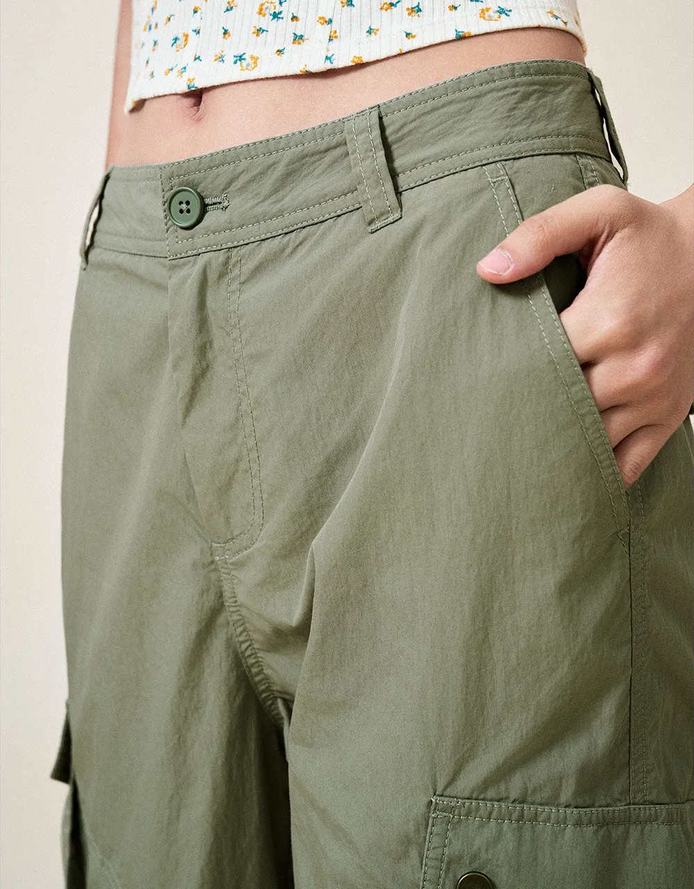 Multi Pocket Straight Pants sold by Urban Revivo product image thumbnail 5