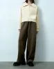 Elastic Waist Knitted Wide-Leg Pants sold by Urban Revivo