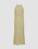 Sleeveless Crew Neck Knitted Dress sold by Urban Revivo