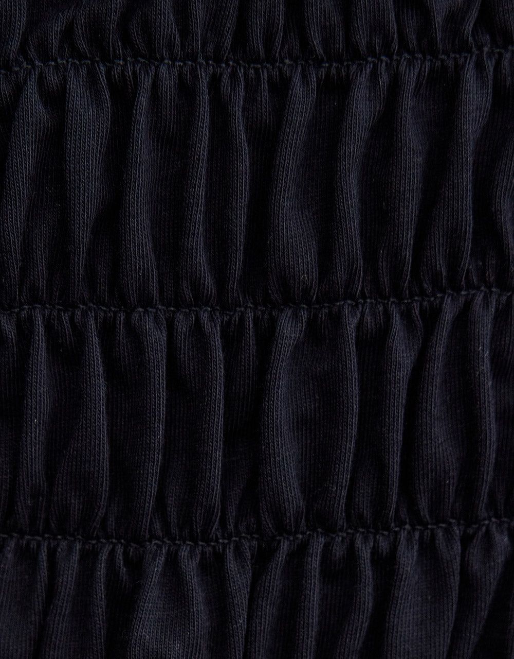 Off-Shoulder Shirred Crop Top sold by Urban Revivo product image thumbnail 3